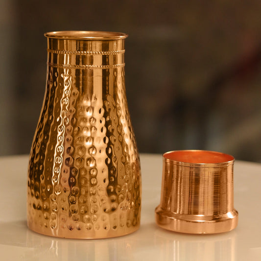 Copper Jug With Lid