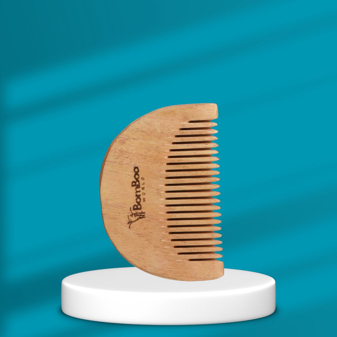 Neem Wood Comb – 3 in 1 Combo Set
